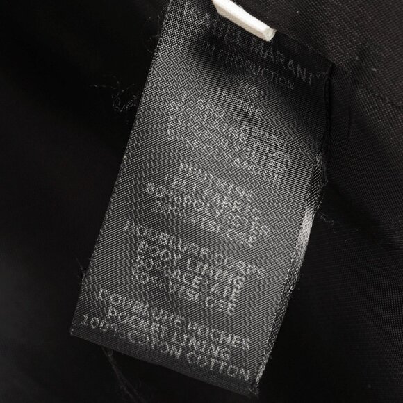 Isabel Marant Etoile Grey Plaid Wool-Blend Blazer - Picture 9 of 9